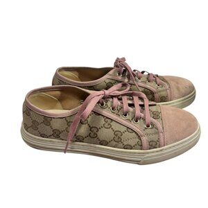Gucci Beige + Pink Shoes, 39